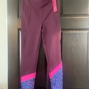 Lilly Pulitzer athletic leggings. Full length